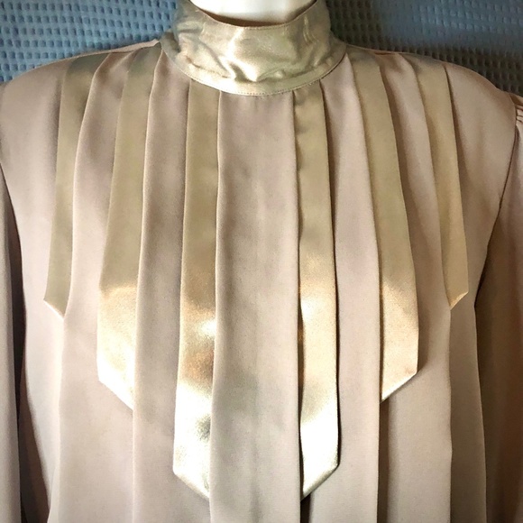 Vintage Dim The Lites Art Deco Silver And Sheer Grey Gown, Size 8 - Picture 10 of 16